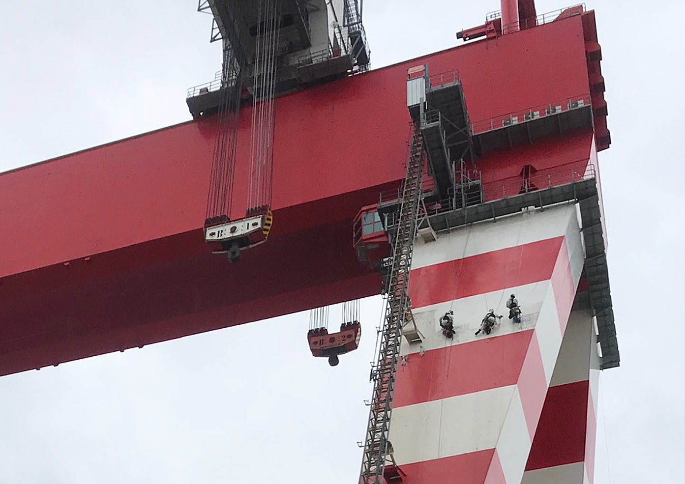 Nettoyage d'infrastructure portuaire sur codes