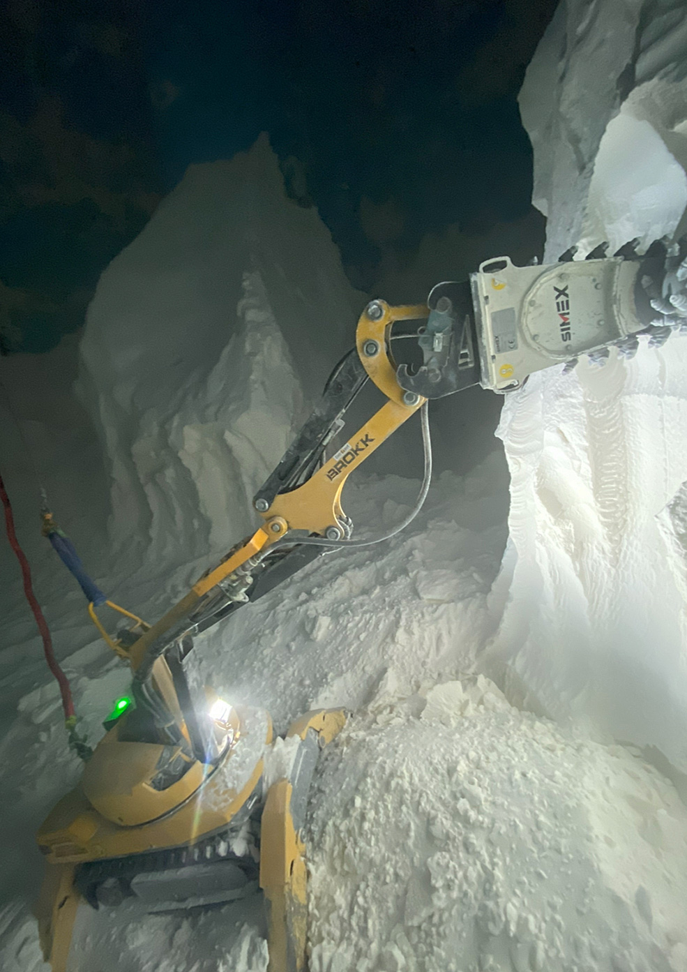 Nettoyage silos - robotisation